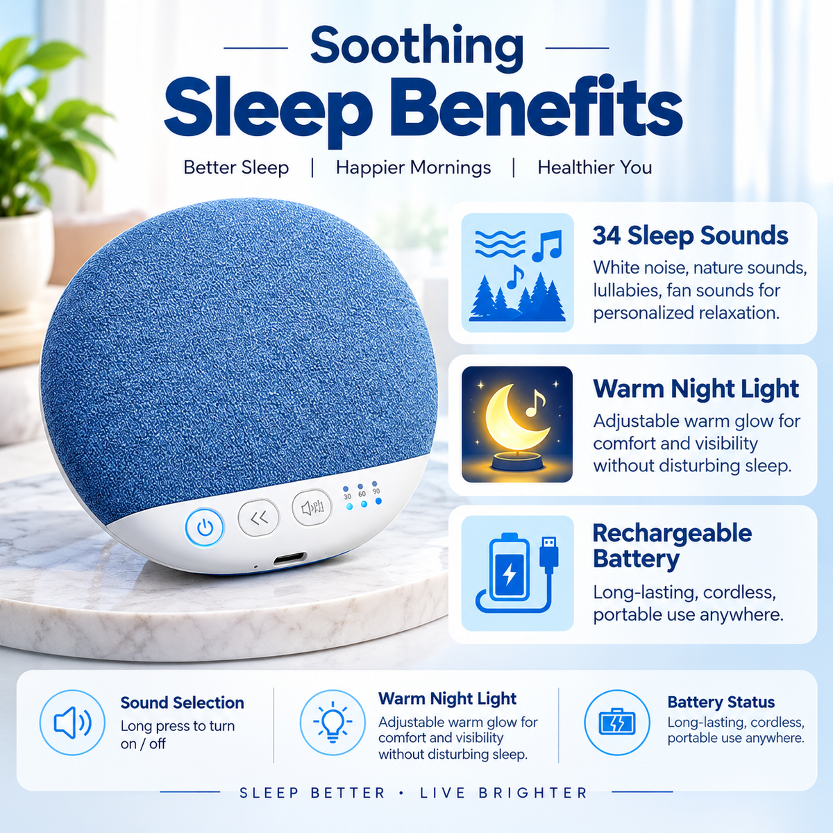 Sleep Therapy Sound Pad™
